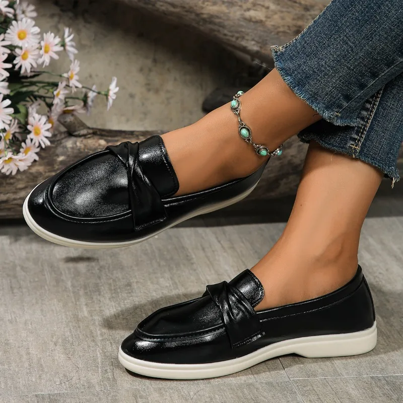 New Style Hot Selling Women Shoe Luxury Flats Fashion Rhinestone Embellished Loafer Platform Popular Women's Shoes Zapatos Mujer
New Style Hot Selling Women Shoe Luxury Flats Fashion Rhinestone Embellished Loafer Platform Popular Women's Shoes Zapatos Mujer
