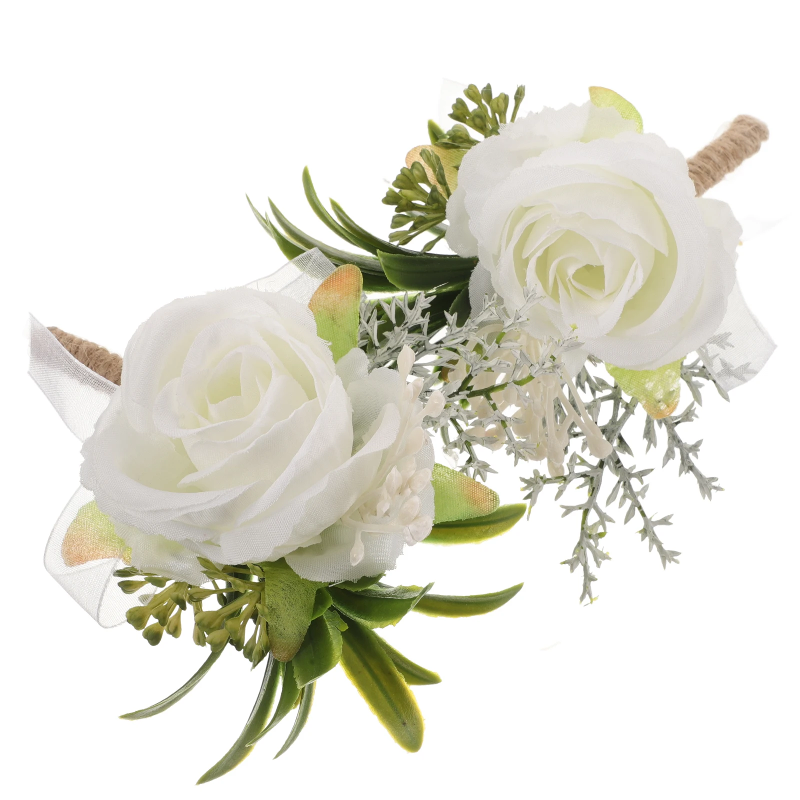 2Pcs Chest Flower Boutonnieres Artificial White Rose Men Lapel Pin Elegant Wedding Groom Groomsmen Prom Homecoming
2Pcs Chest Flower Boutonnieres Artificial White Rose Men Lapel Pin Elegant Wedding Groom Groomsmen Prom Homecoming