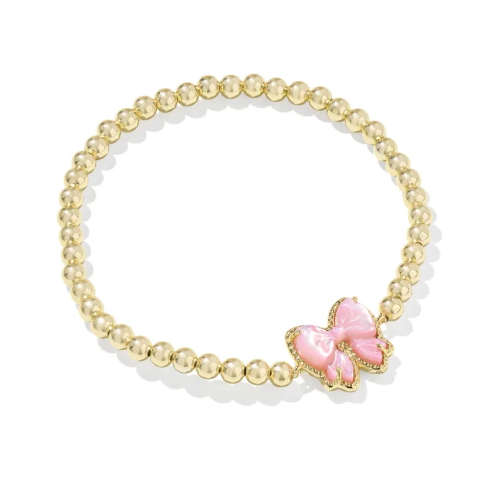 YEEVAA Bow Stretch Bracelet in Carved Mother-of-Pearl, Reversible, Fashion Jewelry Gift Idea
YEEVAA Bow Stretch Bracelet in Carved Mother-of-Pearl, Reversible, Fashion Jewelry Gift Idea