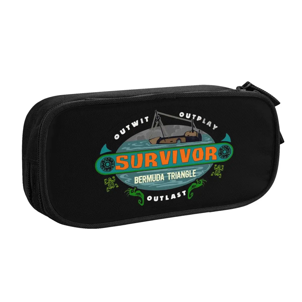 Adventure Game TV Show Survivor Pencil Cases Bermuda Triangle Pen Holder Bags Girls Boys Large Storage Students Pencilcases
Adventure Game TV Show Survivor Pencil Cases Bermuda Triangle Pen Holder Bags Girls Boys Large Storage Students Pencilcases