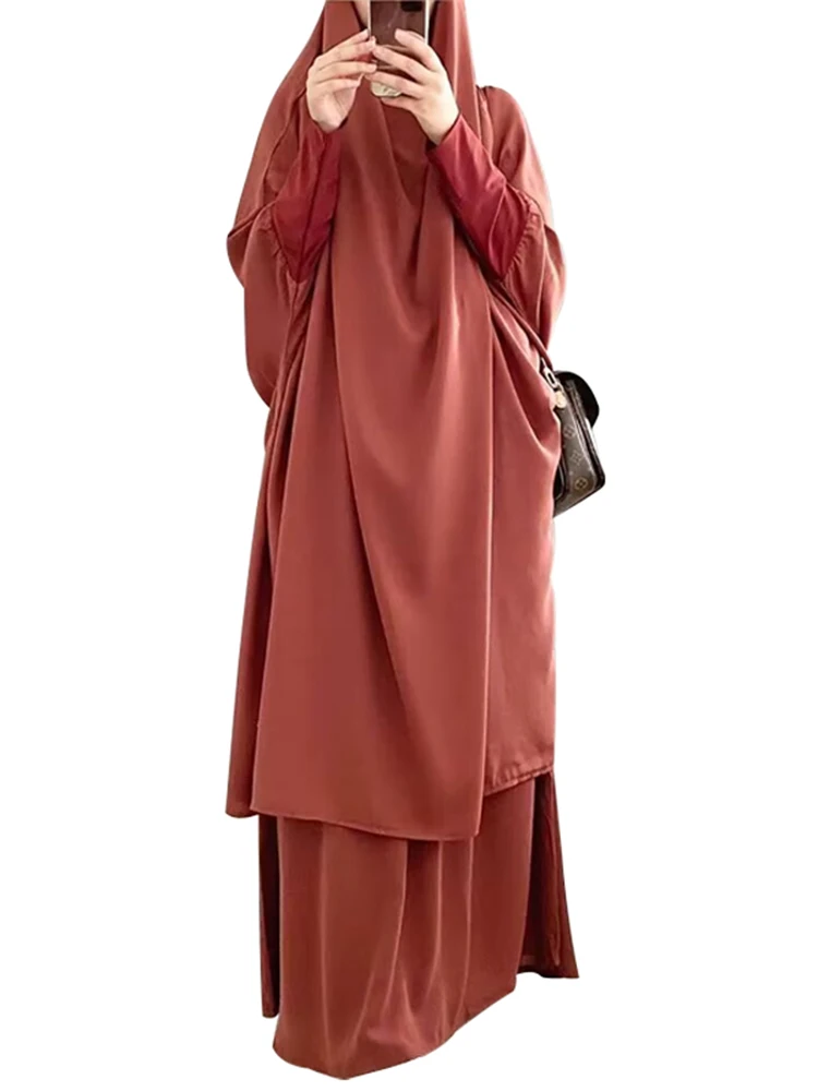Muslim Skirt 2 Piece Set Women Clothes Long Tops And Skirts Suit 2023 Fashion Solid Loose Casual Abaya Islam Ensembles Musulmans
Muslim Skirt 2 Piece Set Women Clothes Long Tops And Skirts Suit 2023 Fashion Solid Loose Casual Abaya Islam Ensembles Musulmans