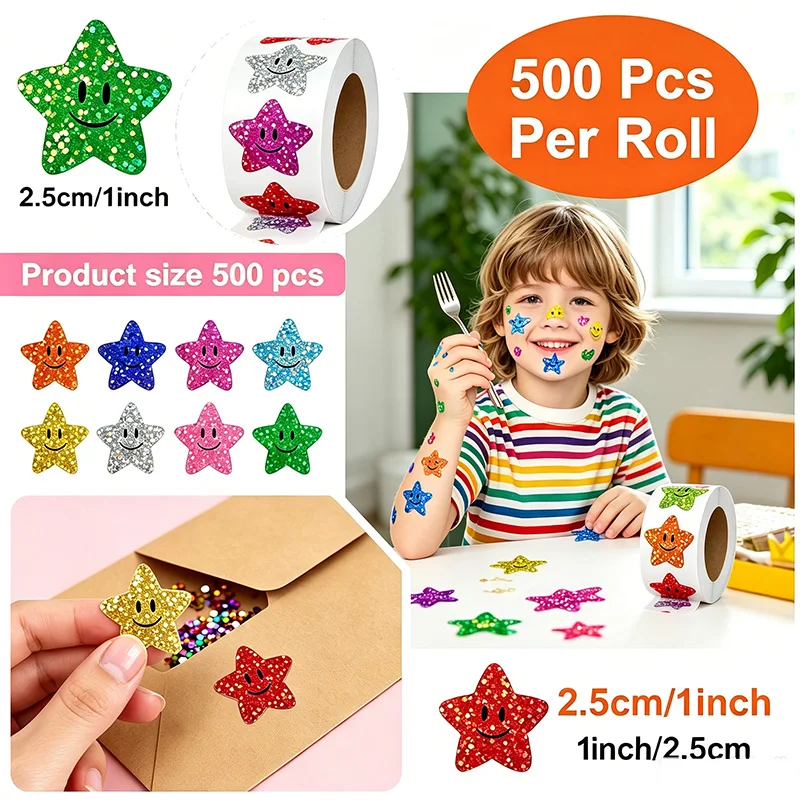 100-500PCS New Stars Stickers Thank You Stickers Photocard Decor Packaging Pack Stickers Roll Rolling Lables
100-500PCS New Stars Stickers Thank You Stickers Photocard Decor Packaging Pack Stickers Roll Rolling Lables
