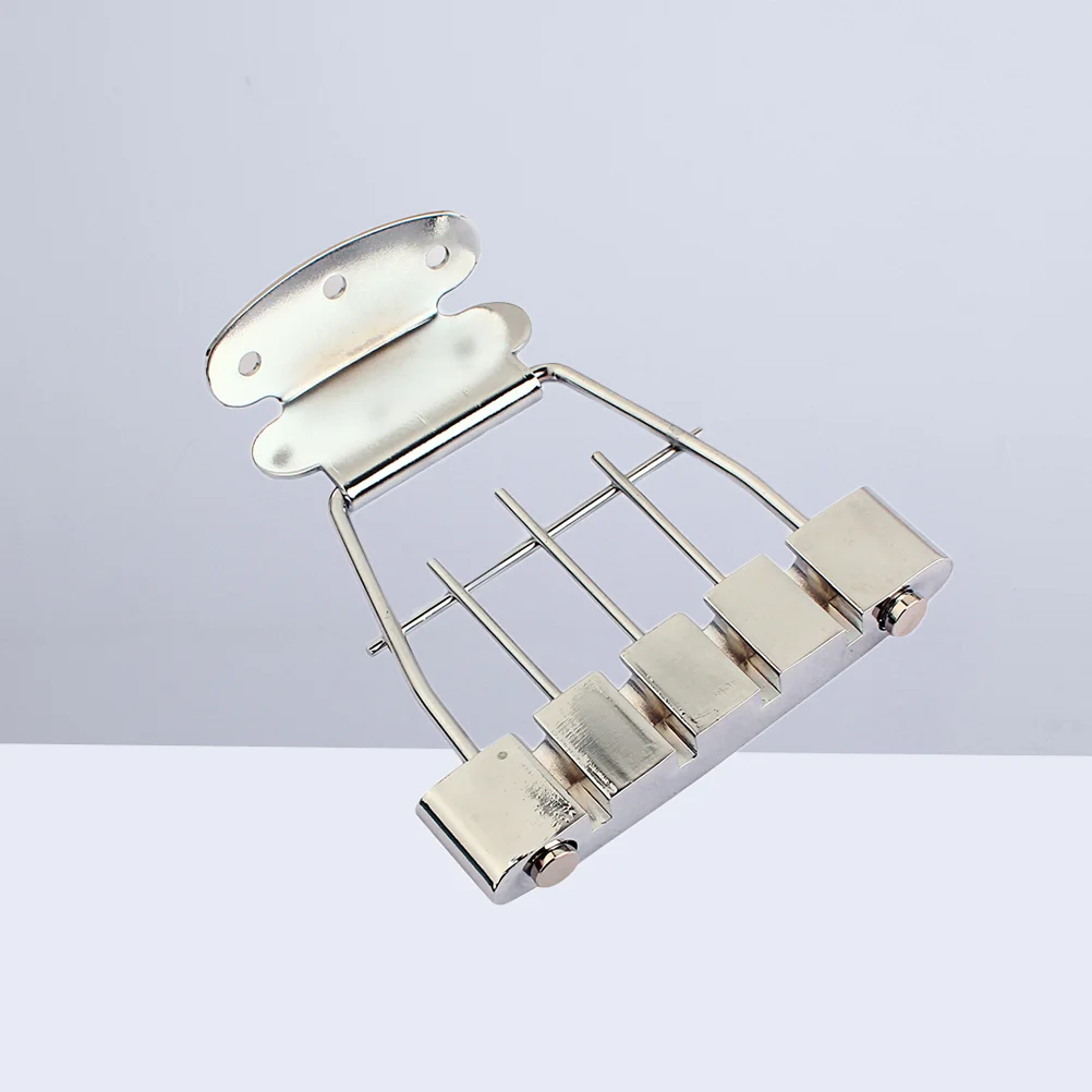 Plated Adjustable Professional Guitar Tailpiece Trapeze Replacement Guitar Parts for 4 String Jazz Archtop Bass Guitar
Plated Adjustable Professional Guitar Tailpiece Trapeze Replacement Guitar Parts for 4 String Jazz Archtop Bass Guitar