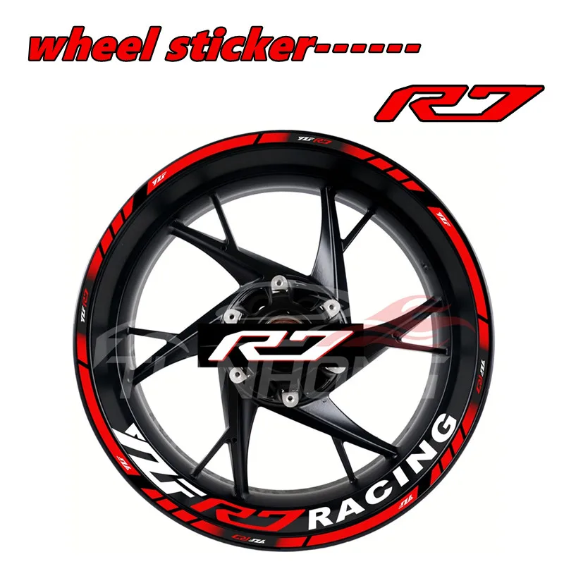 New For YAMAHA YZF R7 Motorcycle Logo 17 Inch Inner And Outer Wheel Hub Decal Decorative Rim Waterproof High Reflective Sticker
New For YAMAHA YZF R7 Motorcycle Logo 17 Inch Inner And Outer Wheel Hub Decal Decorative Rim Waterproof High Reflective Sticker