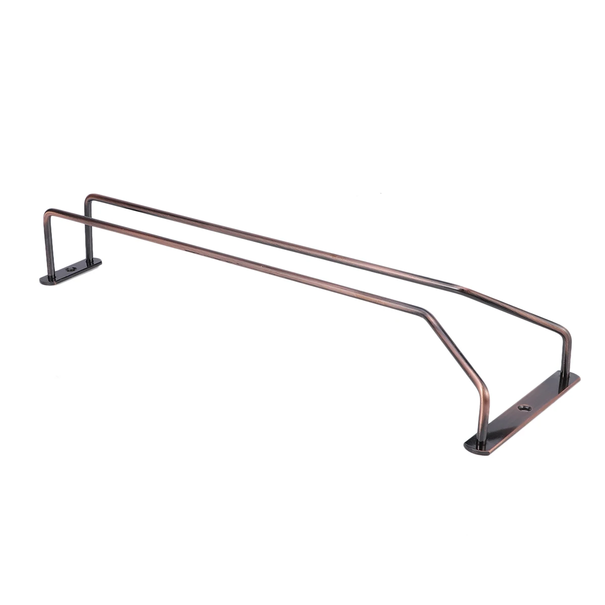 35cm Stemware Wine Rack Holder Under Cabinet Shelf Wine Glass Hanger Storage Hanging Rail for Bar or Kitchen 1 Pack (Bronze)
35cm Stemware Wine Rack Holder Under Cabinet Shelf Wine Glass Hanger Storage Hanging Rail for Bar or Kitchen 1 Pack (Bronze)