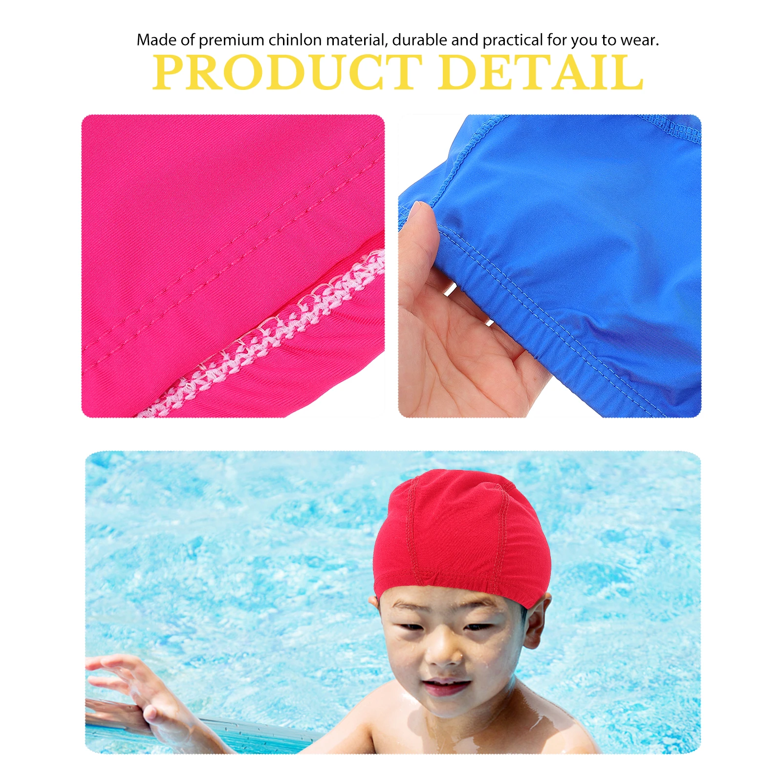 10 Pcs Elastic Swimming Hat Cap Set Solid Color Elastic Breathable Swim Caps for Women Adults Kids Bathing Pool
10 Pcs Elastic Swimming Hat Cap Set Solid Color Elastic Breathable Swim Caps for Women Adults Kids Bathing Pool