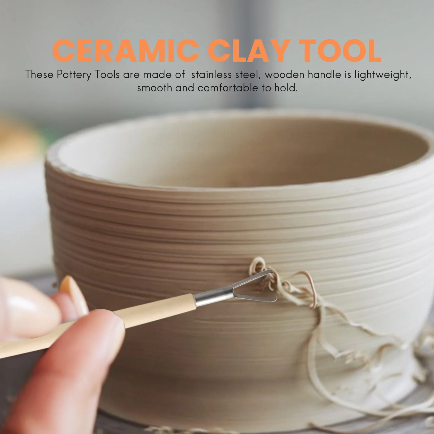 61PCS Clay Tools Set Polymer Clay Tools Pottery Tools Set Wooden Pottery Sculpting Clay Cleaning Tool Set
61PCS Clay Tools Set Polymer Clay Tools Pottery Tools Set Wooden Pottery Sculpting Clay Cleaning Tool Set