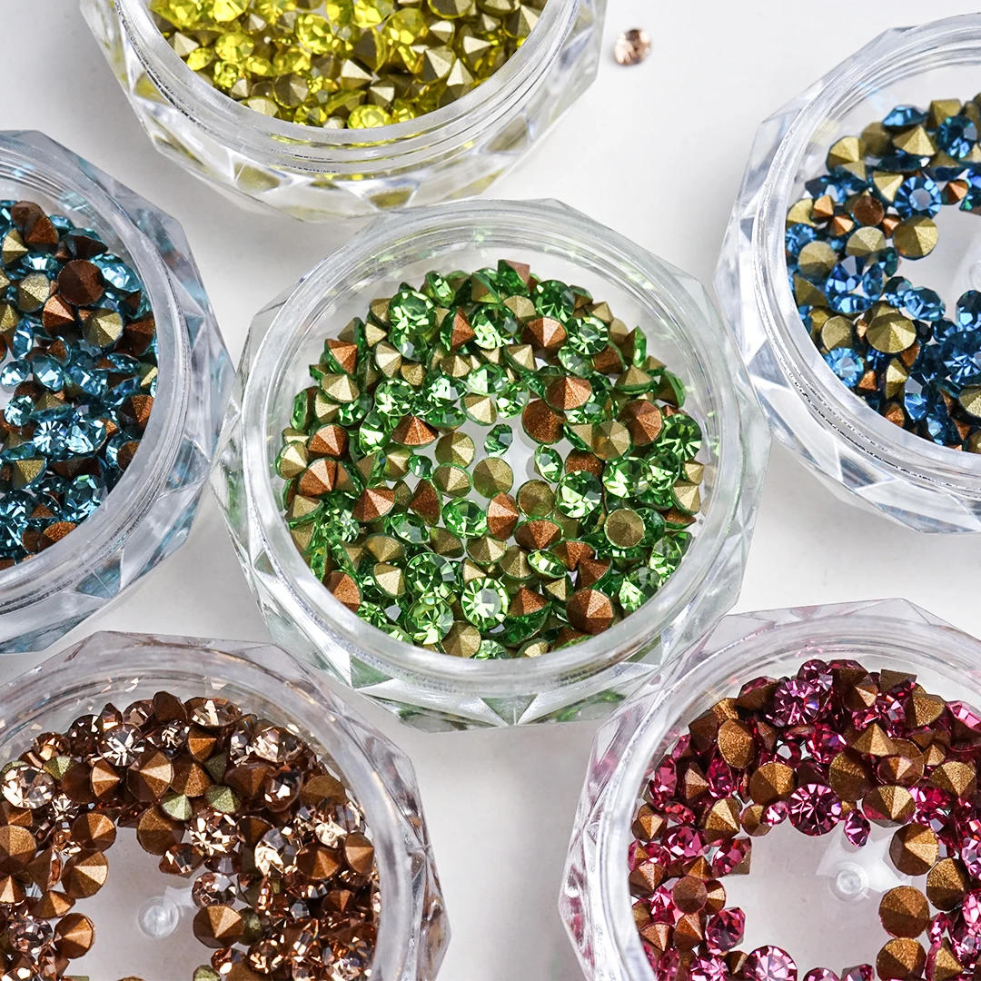 Point Bottom Rhinestones for Nail Art Charms Diamond Stones Jewelry Crystal Nails Decoration Glitter DIY Accessories Manicure
Point Bottom Rhinestones for Nail Art Charms Diamond Stones Jewelry Crystal Nails Decoration Glitter DIY Accessories Manicure