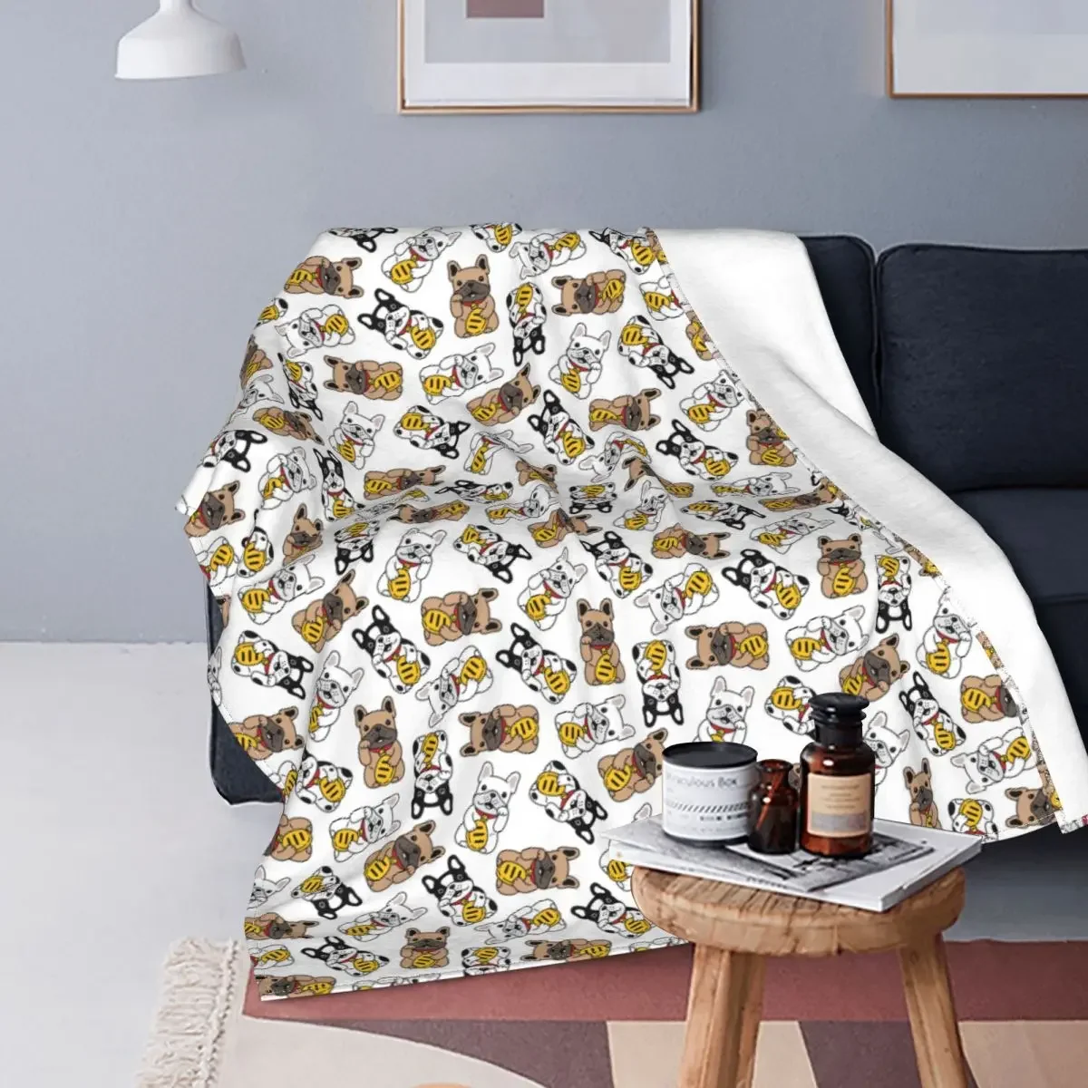 French Bulldog Dog Blanket Fleece Summer Cute Multi-function Ultra-Soft Throw Blanket for Bed Car Bedspread
French Bulldog Dog Blanket Fleece Summer Cute Multi-function Ultra-Soft Throw Blanket for Bed Car Bedspread