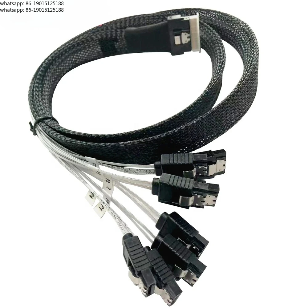 38P Sff-8654 8i To 8 * Sata Server Data Transmission Line cable
38P Sff-8654 8i To 8 * Sata Server Data Transmission Line cable