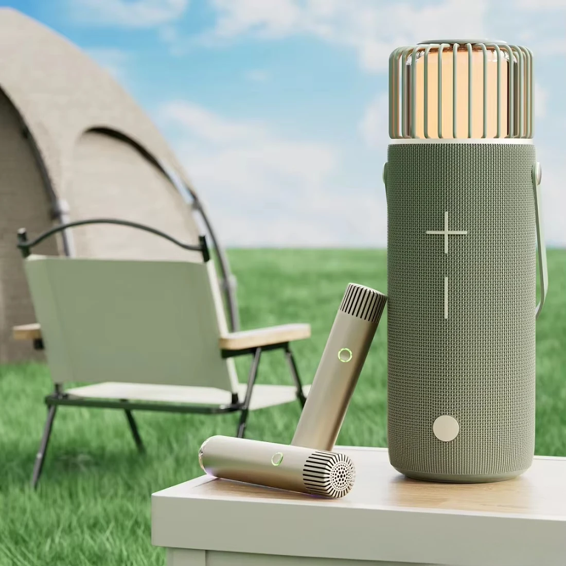 Professional Karaoke Speaker for Singing Experience Outdoor Camping Home 8000mAh Power Bank Plastic Cabinet AUX
Professional Karaoke Speaker for Singing Experience Outdoor Camping Home 8000mAh Power Bank Plastic Cabinet AUX