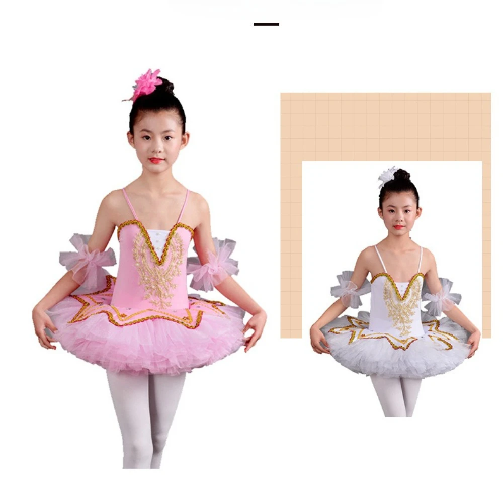 THEEPER Professional Ballet Tutu Dress for Girls, Gold Rhinestone Star Skirt, Ballerina Stage Performance Dance Costume Leotard
THEEPER Professional Ballet Tutu Dress for Girls, Gold Rhinestone Star Skirt, Ballerina Stage Performance Dance Costume Leotard