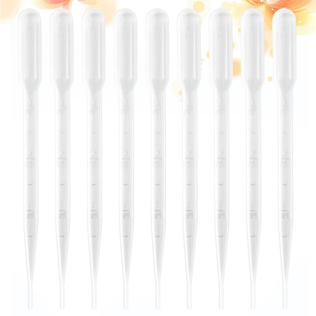 300pcs 3ml Plastic Droppers Disposable Transfer Pipette Practical Pipettes with Scale (White) plastic pipettes
300pcs 3ml Plastic Droppers Disposable Transfer Pipette Practical Pipettes with Scale (White) plastic pipettes