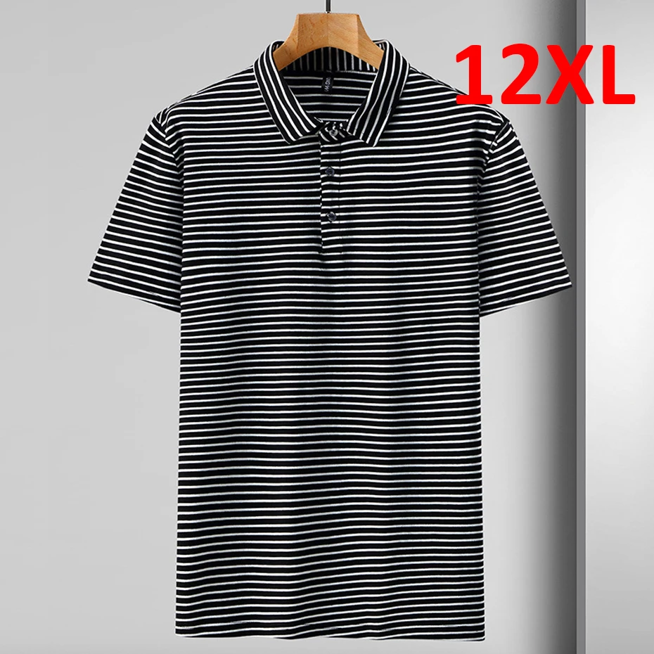 12XL 10XL Plus Size Stripe Polo Shirt Men Summer Short Sleeve Polo Shirts Male Stripe Shirt Big Size 10XL 12XL Cotton Polo
12XL 10XL Plus Size Stripe Polo Shirt Men Summer Short Sleeve Polo Shirts Male Stripe Shirt Big Size 10XL 12XL Cotton Polo