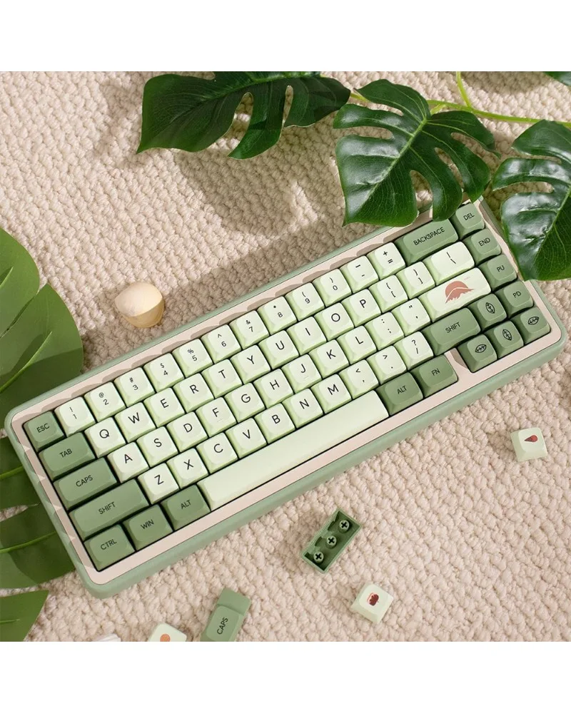 Keycap XDA Height English Thai Japanese Korean French 124 Keys Matcha Sublimation
Keycap XDA Height English Thai Japanese Korean French 124 Keys Matcha Sublimation