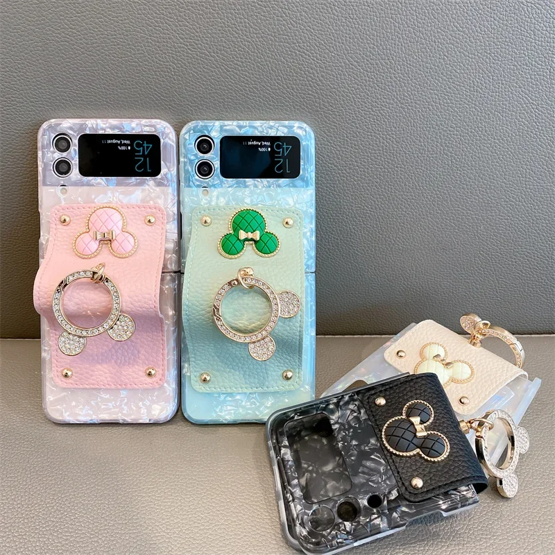 Multicolor Shell Texture Ring Phone Case for Samsung Galaxy Z Flip 6 5 4 3 Protective Back Cover for ZFlip4 ZFlip5 ZFlip6 Case
Multicolor Shell Texture Ring Phone Case for Samsung Galaxy Z Flip 6 5 4 3 Protective Back Cover for ZFlip4 ZFlip5 ZFlip6 Case