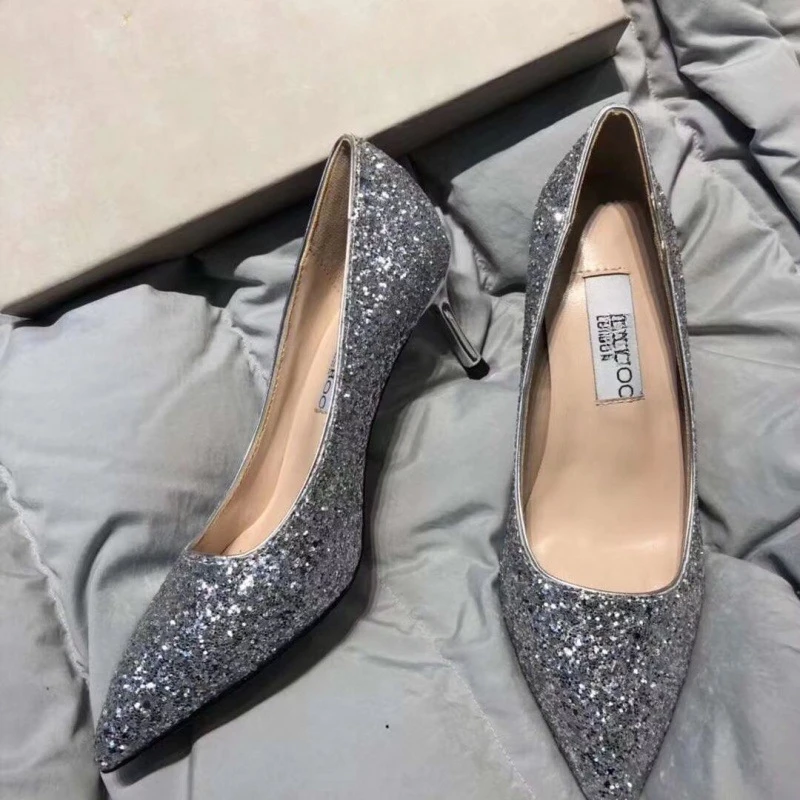 2024 New Summer Pointed High Heels Women's Versatile Style Sparkling Crystal High Heels Wedding Shoes Women's Single Shoes Trend
2024 New Summer Pointed High Heels Women's Versatile Style Sparkling Crystal High Heels Wedding Shoes Women's Single Shoes Trend