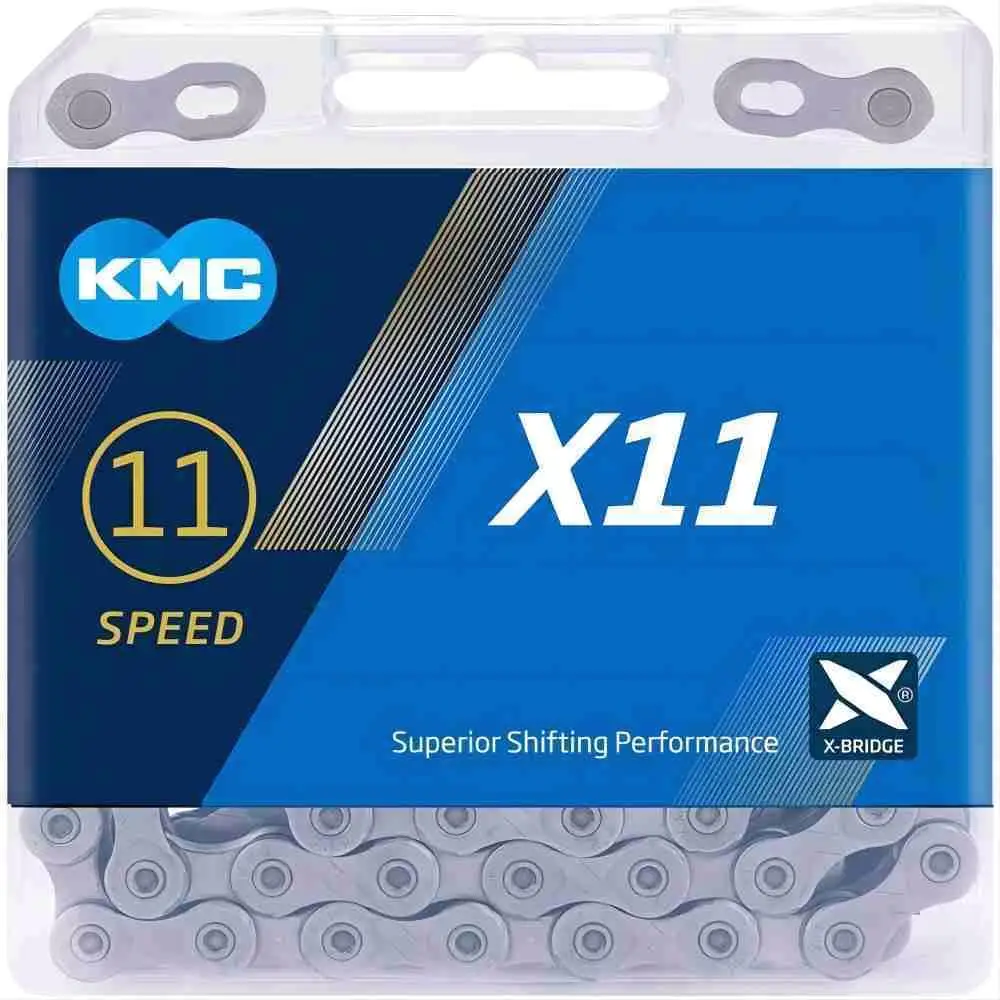 X11-118L NP/BK 11 Bike Chain - 1/2 x 11/128 Inch, 118 Links, Lightweight Cycling Accessory
X11-118L NP/BK 11 Bike Chain - 1/2 x 11/128 Inch, 118 Links, Lightweight Cycling Accessory