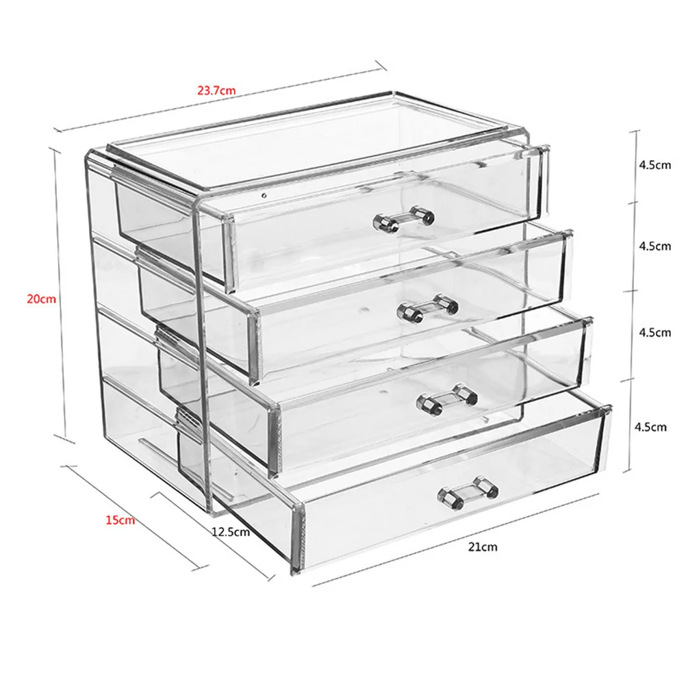 1Pcs Storage Box Large Transparent Acrylic Drawer Makeup Organizer Case Durable Waterproof Desktop Storage for Home
1Pcs Storage Box Large Transparent Acrylic Drawer Makeup Organizer Case Durable Waterproof Desktop Storage for Home