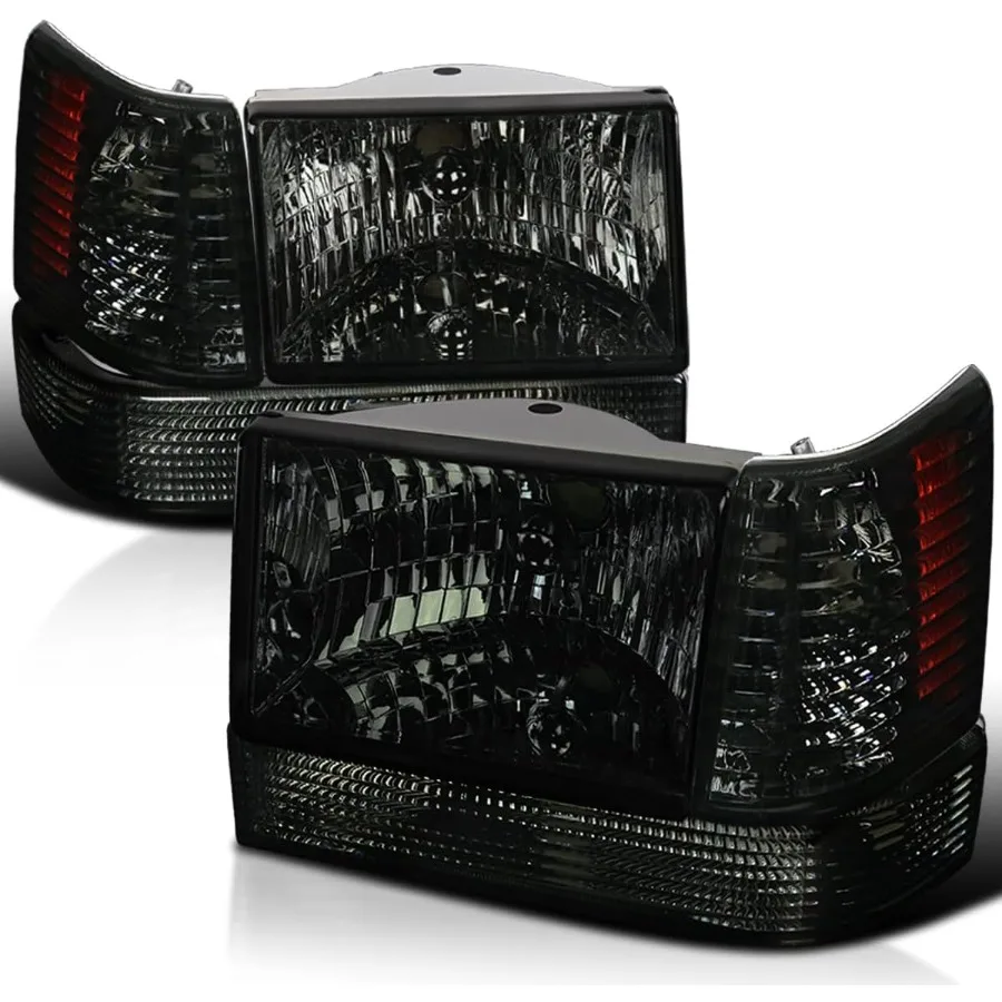 Дымовые фары + фары бампера + угловые лампы, совместимые с Jeep Grand Cherokee 1993-1996 годов левая и правая пара фар Asse
Дымовые фары + фары бампера + угловые лампы, совместимые с Jeep Grand Cherokee 1993-1996 годов левая и правая пара фар Asse