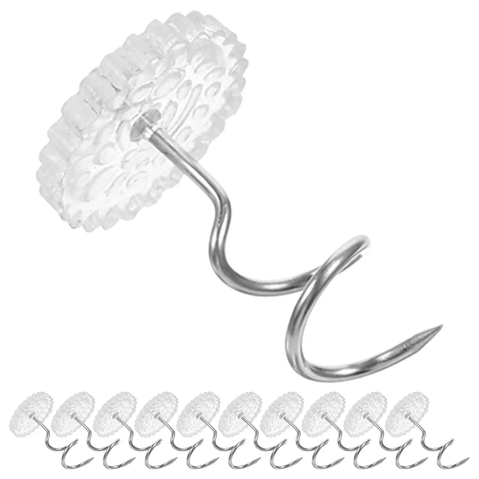 100pcs Spiral Sofa Tacks Decorative Plastic Cleats for Furniture Non Slip Nail Sofa Pins Couch Fixing Hardware
100pcs Spiral Sofa Tacks Decorative Plastic Cleats for Furniture Non Slip Nail Sofa Pins Couch Fixing Hardware