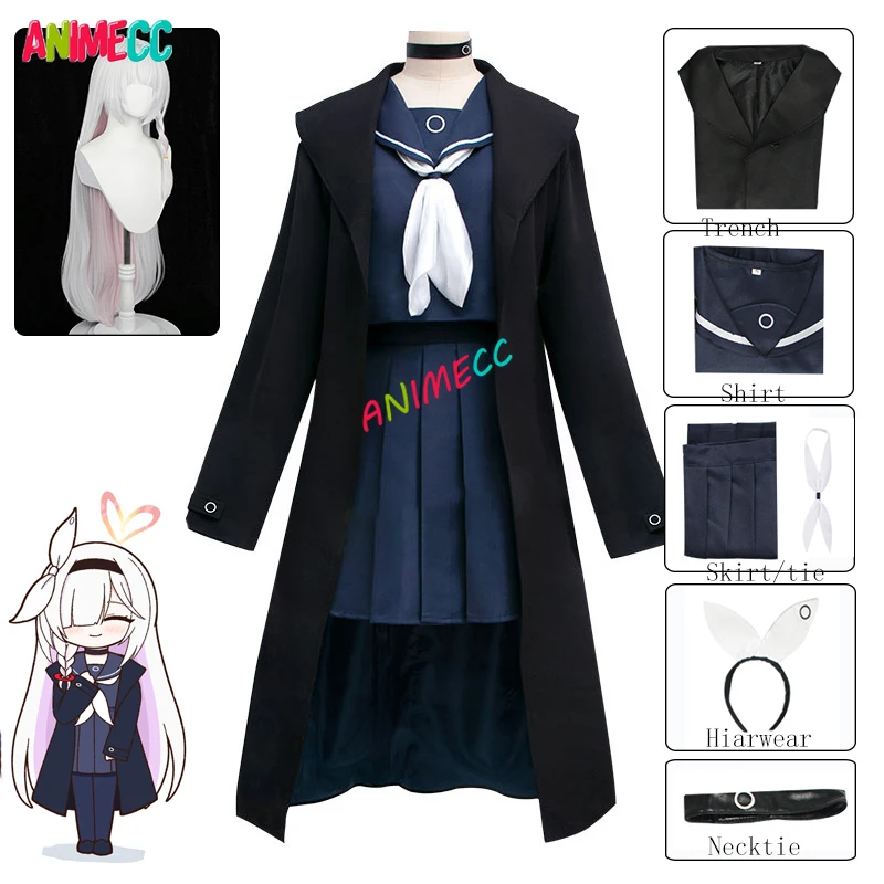 Парик для косплея ANIMECC Женский, Искусственный аксессуар для костюма, MX Arona Jk, для Хэллоуина
Парик для косплея ANIMECC Женский, Искусственный аксессуар для костюма, MX Arona Jk, для Хэллоуина