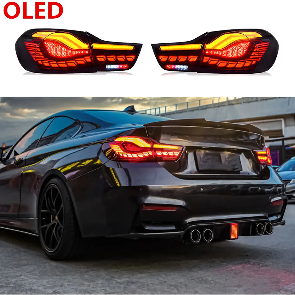 Автомобильные задние фонари OLED в сборе, совместимые с BMW 4 серии F32 F36 F33 M4 2014-2020, светодиодные ходовые огни, последовательный указатель поворота
Автомобильные задние фонари OLED в сборе, совместимые с BMW 4 серии F32 F36 F33 M4 2014-2020, светодиодные ходовые огни, последовательный указатель поворота