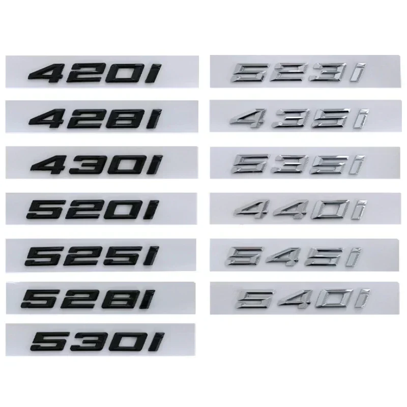 Car Side Emblem Trunk Sticker Letter Badge for BMW 420i 428i 430i 435i 440i 520i 523i 525i 528i 530i 535i 540i 545i Accessories
Car Side Emblem Trunk Sticker Letter Badge for BMW 420i 428i 430i 435i 440i 520i 523i 525i 528i 530i 535i 540i 545i Accessories