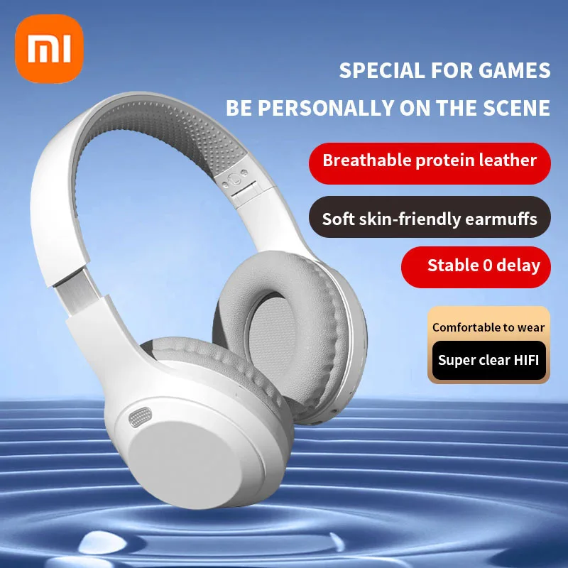 Xiaomi Mijia Wireless Headphones Bluetooth 5.3 Earphone Foldable Earbuds 40mm Driver Game Music Over Ear Stereo Headset with Mic
Xiaomi Mijia Wireless Headphones Bluetooth 5.3 Earphone Foldable Earbuds 40mm Driver Game Music Over Ear Stereo Headset with Mic