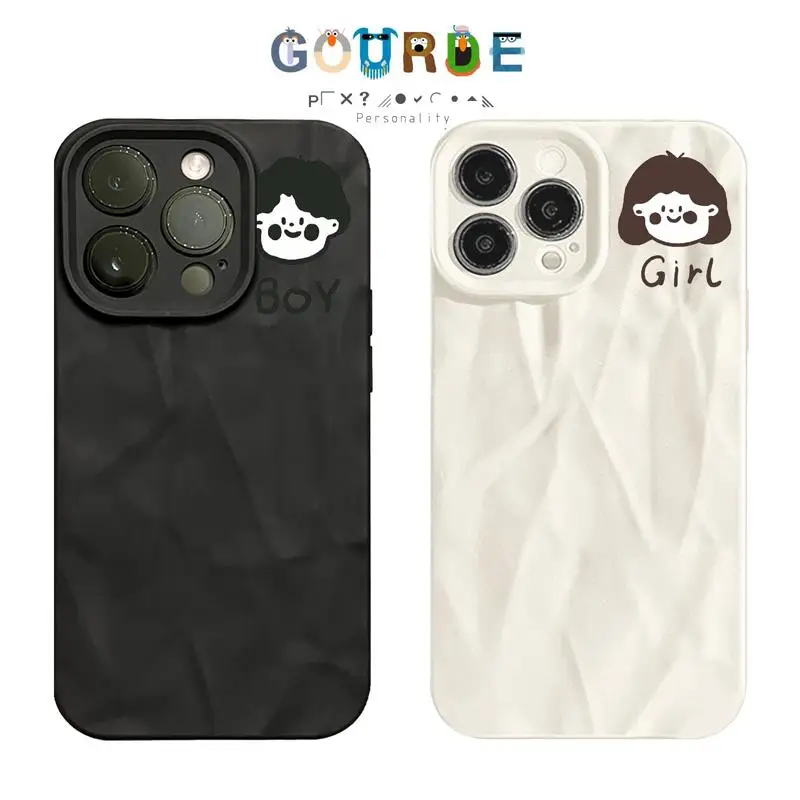Gourde Funny Cute Casing Cartoon Girl Boy Pattern Phone Case for Iphone 15 14 12 13 11 Pro Max Silicone Soft Back Cover
Gourde Funny Cute Casing Cartoon Girl Boy Pattern Phone Case for Iphone 15 14 12 13 11 Pro Max Silicone Soft Back Cover