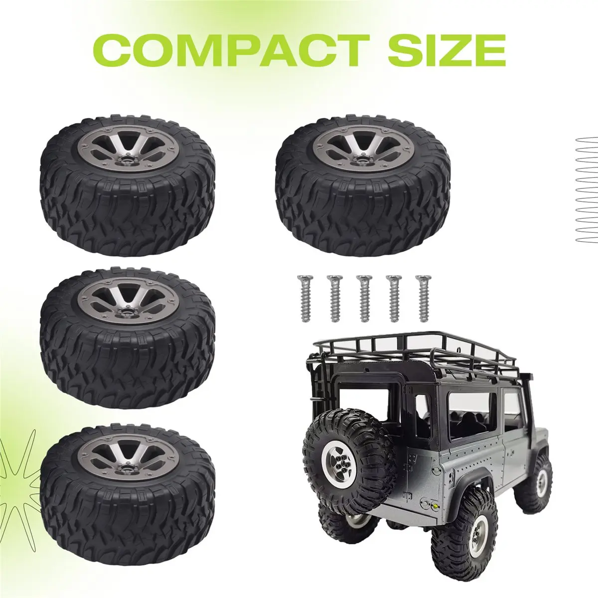 A48U 73mm Big Wheel Tire Tyre for WPL C14 C24 B24 B36 MN D90 MN-90 MN99S FY003 FY004 RC Car Upgrade Parts Accessories
A48U 73mm Big Wheel Tire Tyre for WPL C14 C24 B24 B36 MN D90 MN-90 MN99S FY003 FY004 RC Car Upgrade Parts Accessories