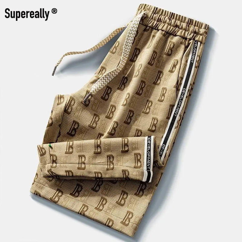 New pants men's shorts loose summer thin trend printed casual pants casual five-point pants
New pants men's shorts loose summer thin trend printed casual pants casual five-point pants