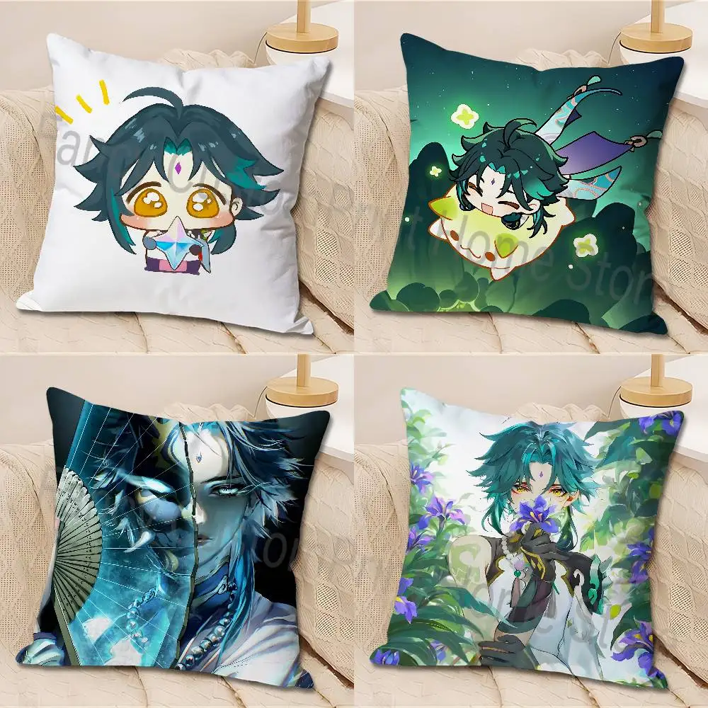 Cute Xiao G-Genshin Impact Pillow Cases for Bedroom Living Room Sofa Home Decor Polyester Cushion Cover with Zipper
Cute Xiao G-Genshin Impact Pillow Cases for Bedroom Living Room Sofa Home Decor Polyester Cushion Cover with Zipper