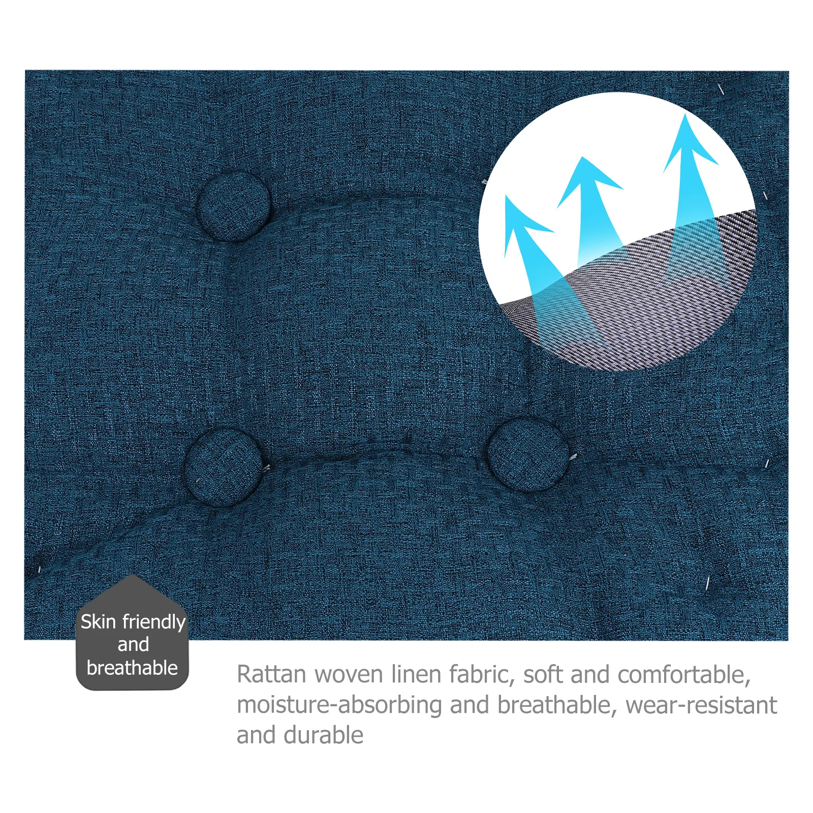 1Pcs Round Floor Pillow Breathable Linen Chair Cushion Lazy Seat Cotton Filled Comfortable Floor Cushion for Living Room Sofa
1Pcs Round Floor Pillow Breathable Linen Chair Cushion Lazy Seat Cotton Filled Comfortable Floor Cushion for Living Room Sofa