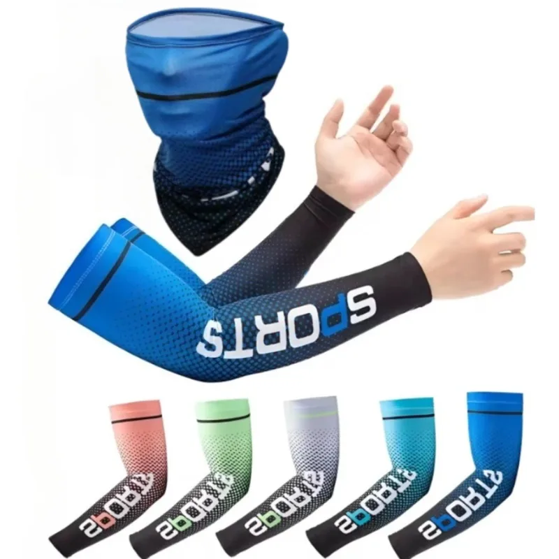 Летние модные солнцезащитные рукава из ледяного шелка с защитой от УФ-излучения, охлаждающие, противоскользящие, для мужчин и женщин, для занятий спортом на открытом воздухе
Летние модные солнцезащитные рукава из ледяного шелка с защитой от УФ-излучения, охлаждающие, противоскользящие, для мужчин и женщин, для занятий спортом на открытом воздухе