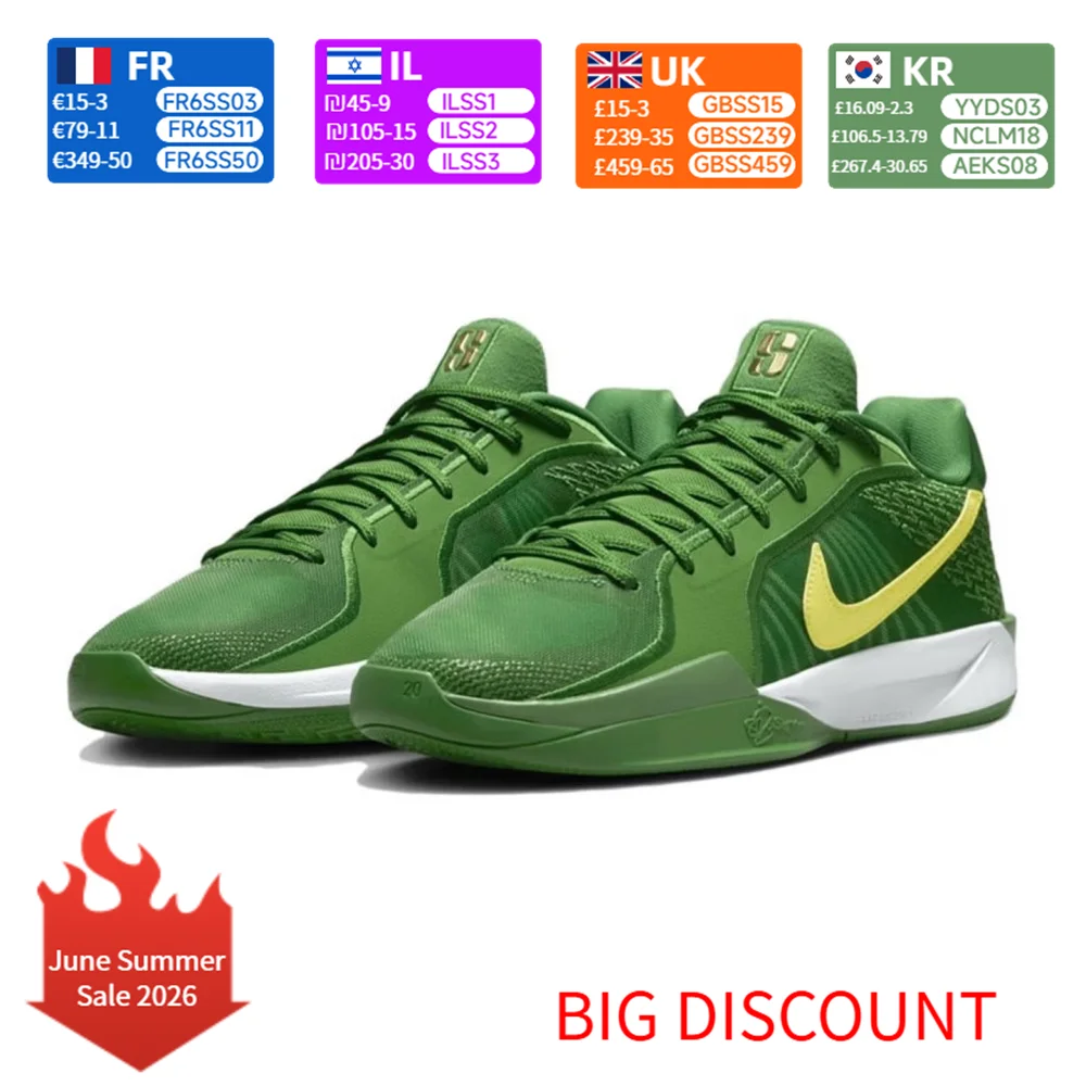 Nike Sabrina 2 Basketball-Inspired Shoes Comfort Cushioned Support Lightweight Durable for Casual Wear HQ4345-300
Nike Sabrina 2 Basketball-Inspired Shoes Comfort Cushioned Support Lightweight Durable for Casual Wear HQ4345-300