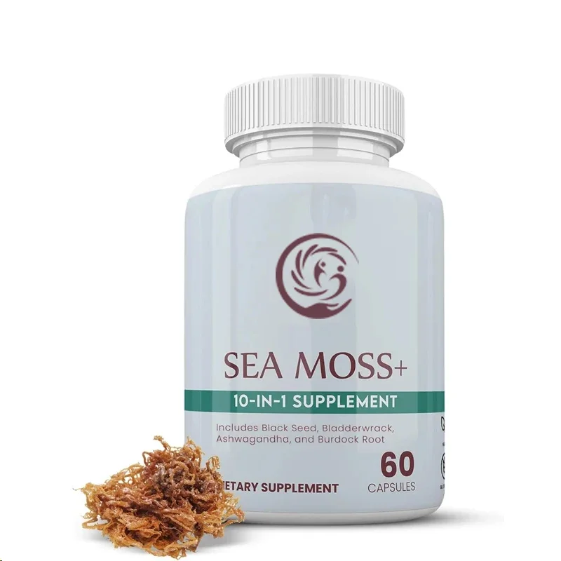 Sea Moss Black Seed Oil South African Drunken Eggplant Bladder Burdock -10 in 16, 60 Capsules
Sea Moss Black Seed Oil South African Drunken Eggplant Bladder Burdock -10 in 16, 60 Capsules