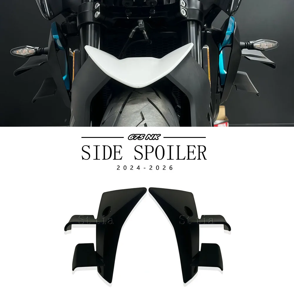 2026 Fit For CFMOTO 675NK New Side Spoiler Frontal Spoilers For CFMOTO 675 NK 2024-2026 NK675 Front Spoiler Lower Spoiler Flank
2026 Fit For CFMOTO 675NK New Side Spoiler Frontal Spoilers For CFMOTO 675 NK 2024-2026 NK675 Front Spoiler Lower Spoiler Flank