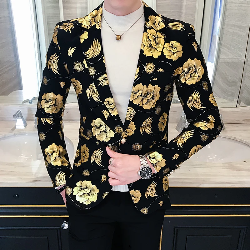2025 New Gold Silver Shiny Blazers Men Night Club DJ Stage Performances Suit Jacket Fashion Men Slim Party Jacket Coats
2025 New Gold Silver Shiny Blazers Men Night Club DJ Stage Performances Suit Jacket Fashion Men Slim Party Jacket Coats