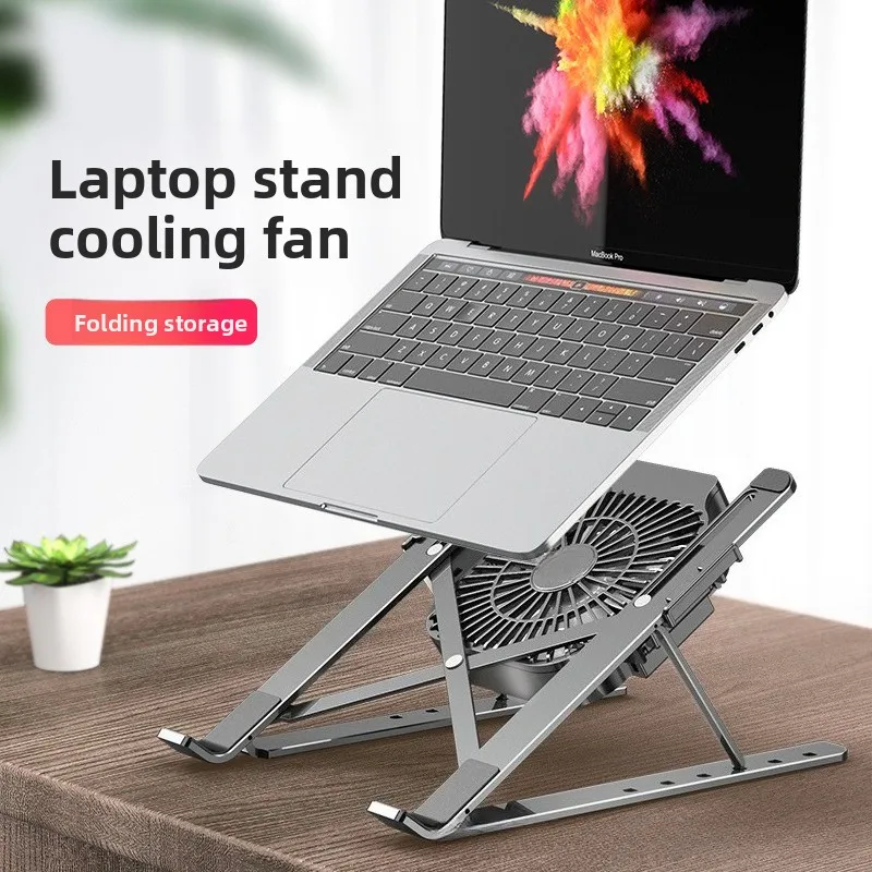 Laptop Stand with Cooling Fan – Adjustable Height, Portable & Foldable, Ergonomic Desktop Riser
Laptop Stand with Cooling Fan – Adjustable Height, Portable & Foldable, Ergonomic Desktop Riser