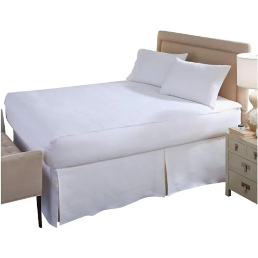 Smart Heated Electric Mattress Pad with Safe and Warm Low Voltage Technology Micro-Plush Top Twin White MP_Twin
Smart Heated Electric Mattress Pad with Safe and Warm Low Voltage Technology Micro-Plush Top Twin White MP_Twin