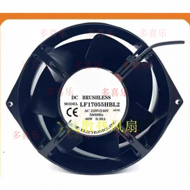 WW FOR LFFAN LF17055HBL2 AC220-240V 0.30A 46W All Metal Cooling Fan
WW FOR LFFAN LF17055HBL2 AC220-240V 0.30A 46W All Metal Cooling Fan