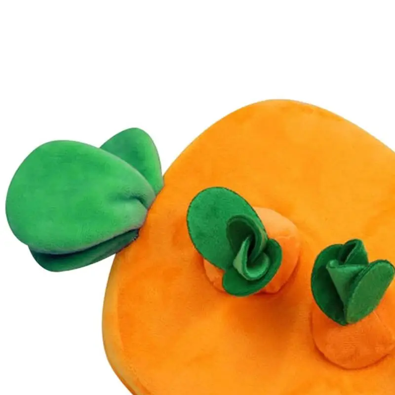 Carrot Plush Dog Puzzle Interactive Dog Plush Puzzle Toys Non-Slip Smell Treats Slow Eating Game For Foraging Skills Training
Carrot Plush Dog Puzzle Interactive Dog Plush Puzzle Toys Non-Slip Smell Treats Slow Eating Game For Foraging Skills Training