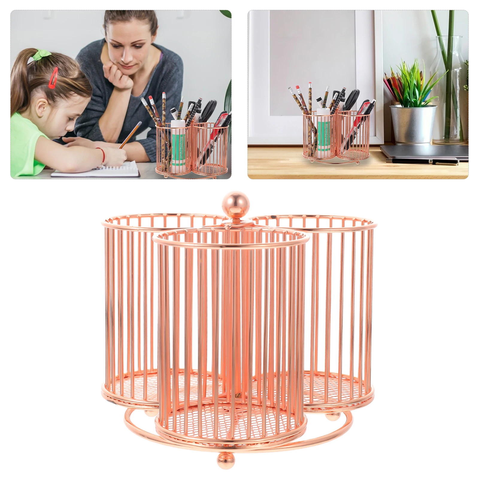Work Desk Metal Rotary Pen Holder Rotatable Stationery Sundries Organizer Vintage Brush Golden Office
Work Desk Metal Rotary Pen Holder Rotatable Stationery Sundries Organizer Vintage Brush Golden Office
