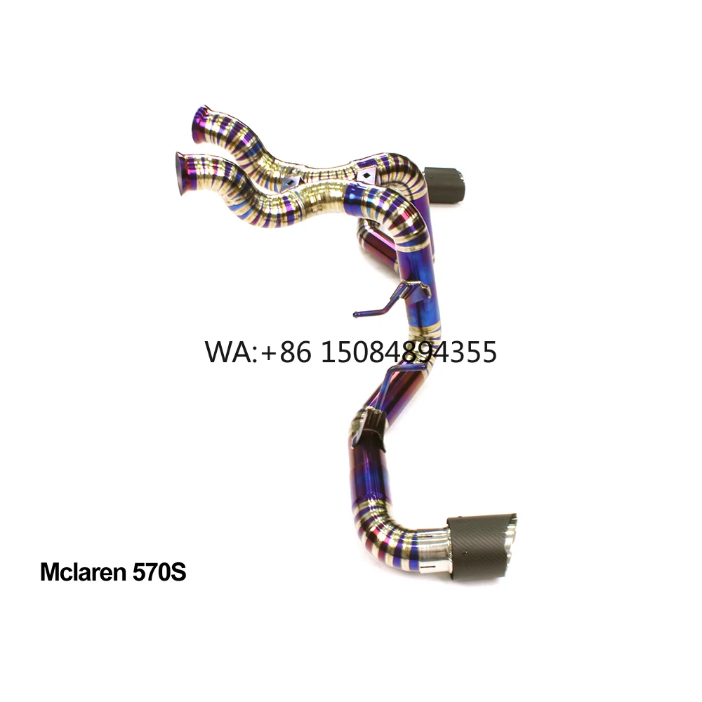 Sale Titanium Alloy Catback Exhaust System For 570s Burnt Blue Muffler Pipe Downpipe Type Car Model Specific
Sale Titanium Alloy Catback Exhaust System For 570s Burnt Blue Muffler Pipe Downpipe Type Car Model Specific