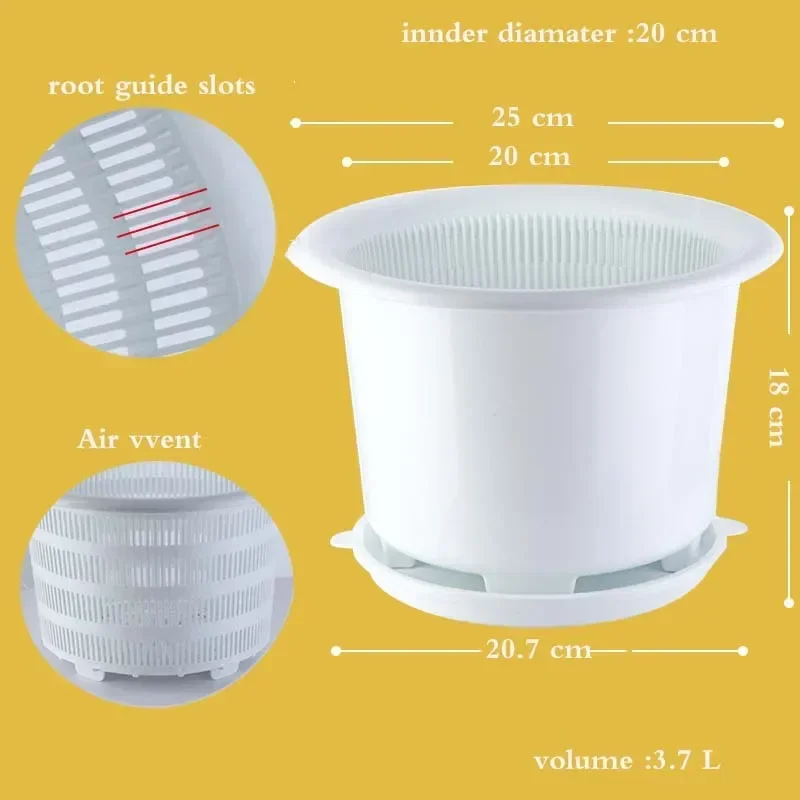2Pcs Orchid Pots Double Plastic Flower Pot With Holes Garden Pots Household Plants Orchid Planting Pots Home Decoration Supplies
2Pcs Orchid Pots Double Plastic Flower Pot With Holes Garden Pots Household Plants Orchid Planting Pots Home Decoration Supplies