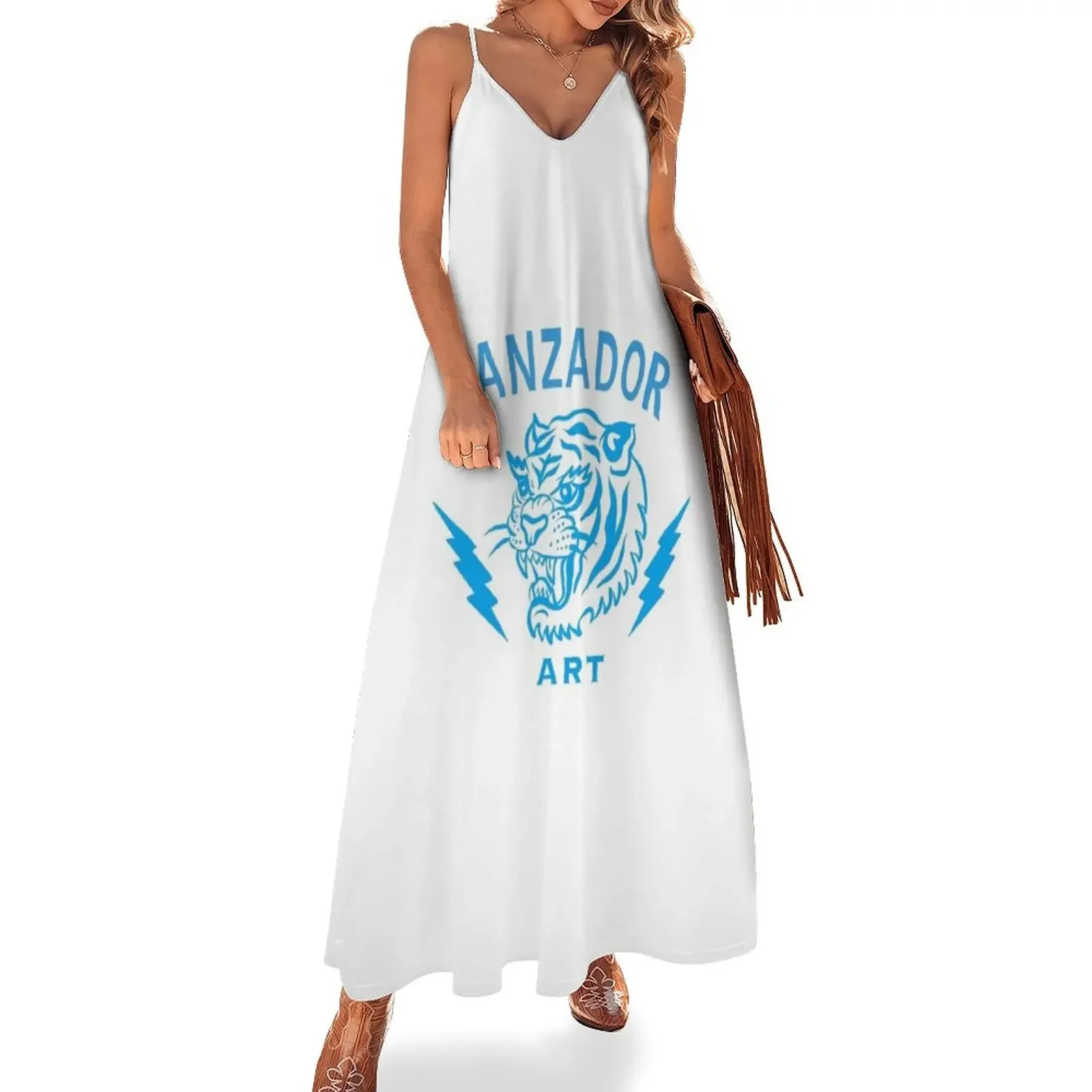 Lanzador ART blue Sleeveless Dress summer dresses ladies 2025 Women's summer dresses Woman fashion
Lanzador ART blue Sleeveless Dress summer dresses ladies 2025 Women's summer dresses Woman fashion
