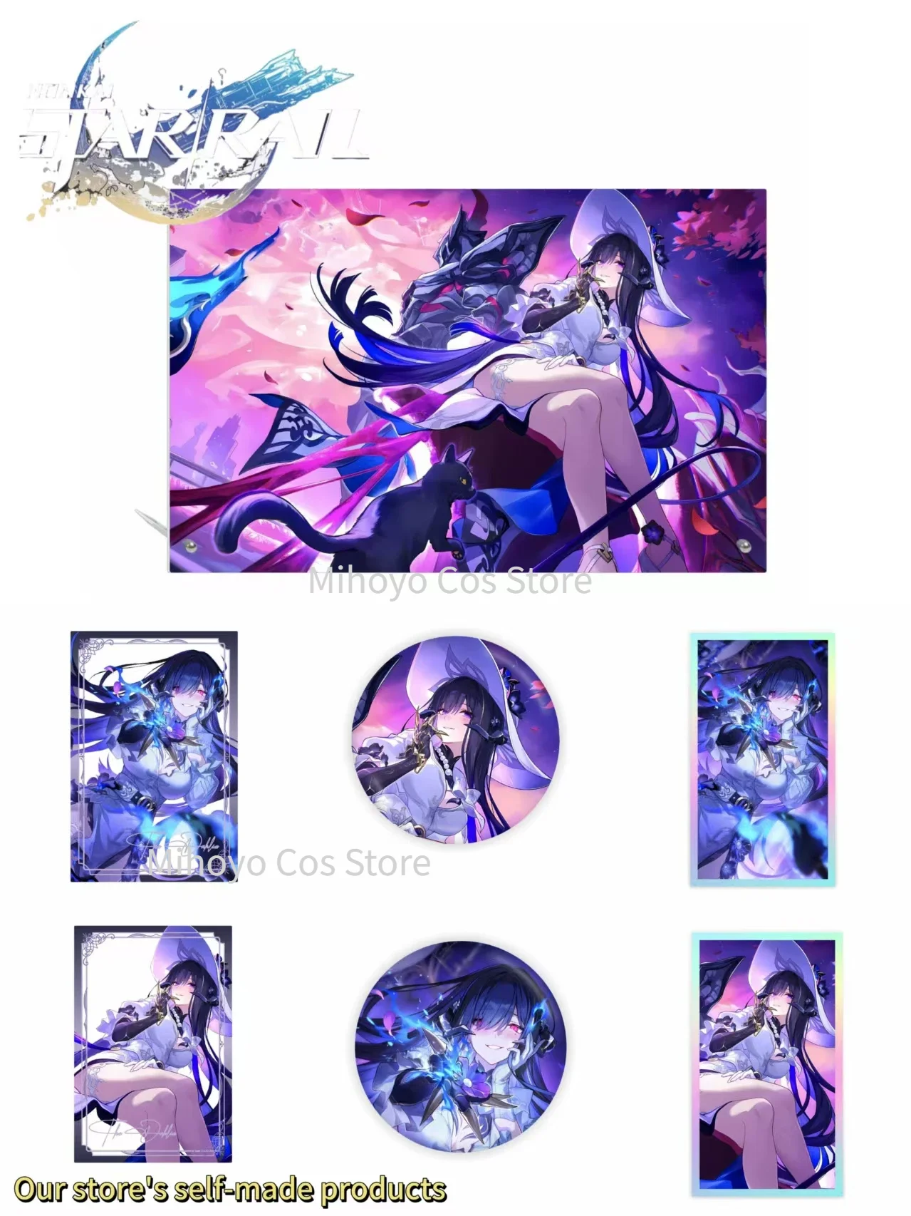Dahlia Honkai Star Rail Clear Acrylic Card Badge Large Desktop Standee HD Picture Cosplay Decorative Accessory unofficial
Dahlia Honkai Star Rail Clear Acrylic Card Badge Large Desktop Standee HD Picture Cosplay Decorative Accessory unofficial