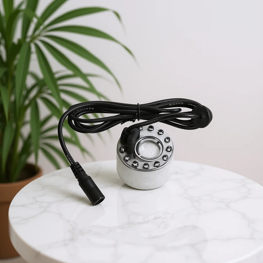 12 Led Mist Maker Small Fog Machine For Garden Pond Fountain Indoor Outdoor Halloween Cauldron Mister Air Humidifier Atomizer
12 Led Mist Maker Small Fog Machine For Garden Pond Fountain Indoor Outdoor Halloween Cauldron Mister Air Humidifier Atomizer