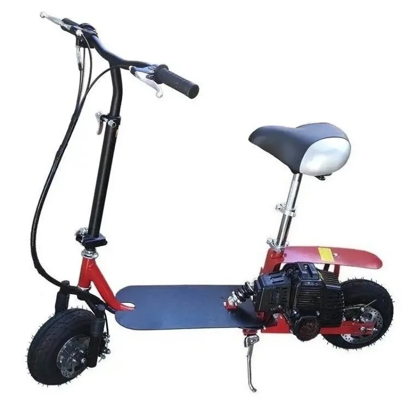 Portable Two-fold Folding Scooter, Mini-assisted Motorcycle with Engine
Portable Two-fold Folding Scooter, Mini-assisted Motorcycle with Engine